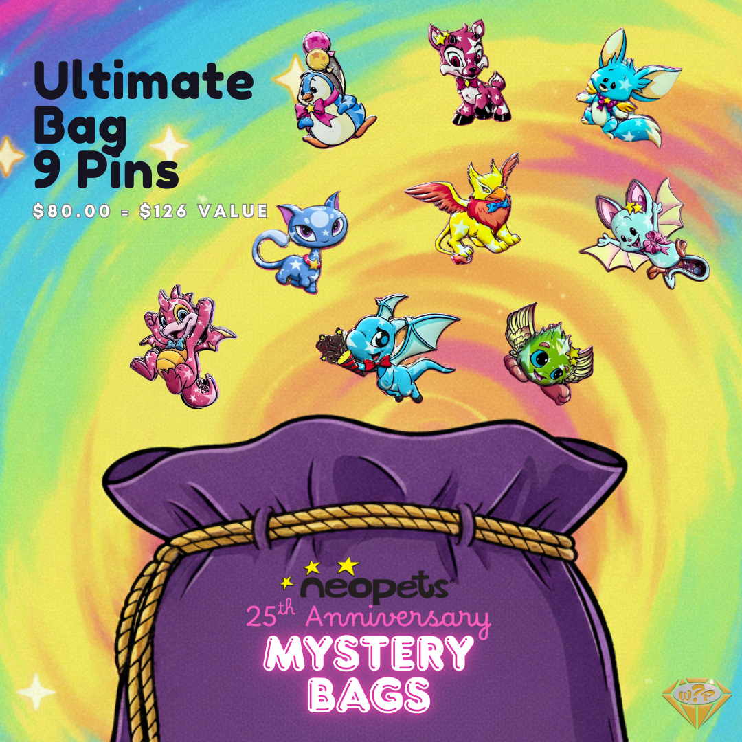 LE 25th Anniversary Neopets ULTIMATE Bag, Neopets