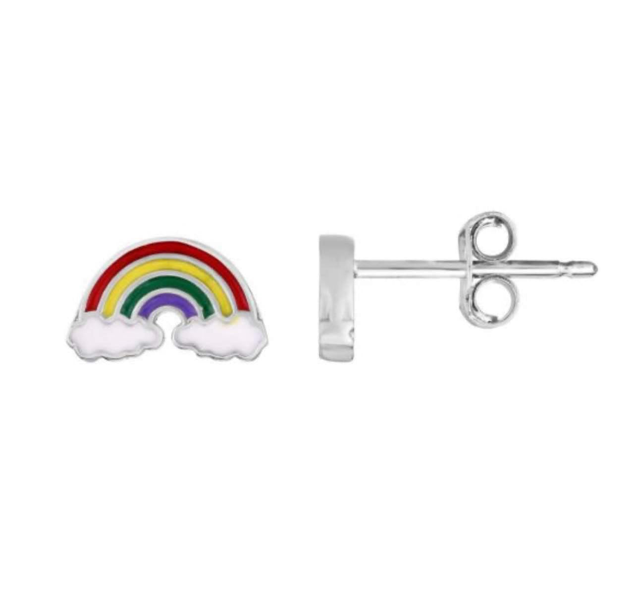 Rainbow Stud Earrings