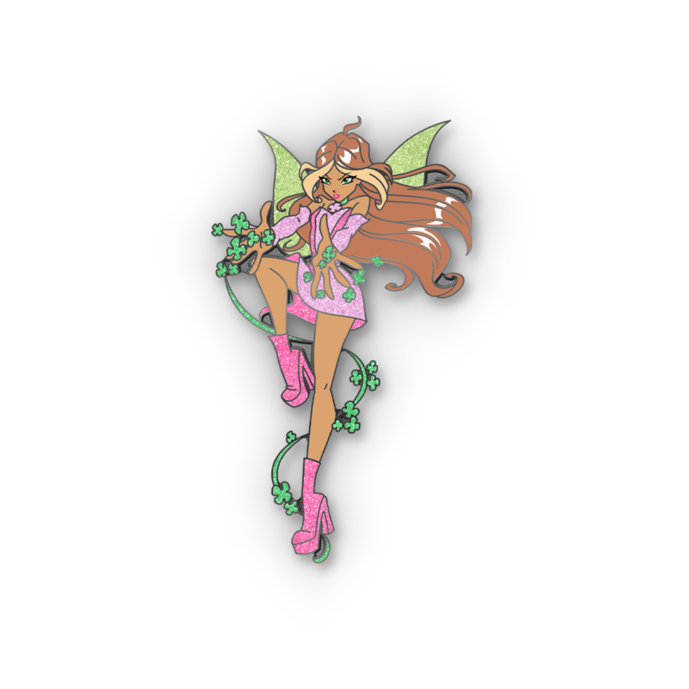 Flora Fairy Pin, Winx Club