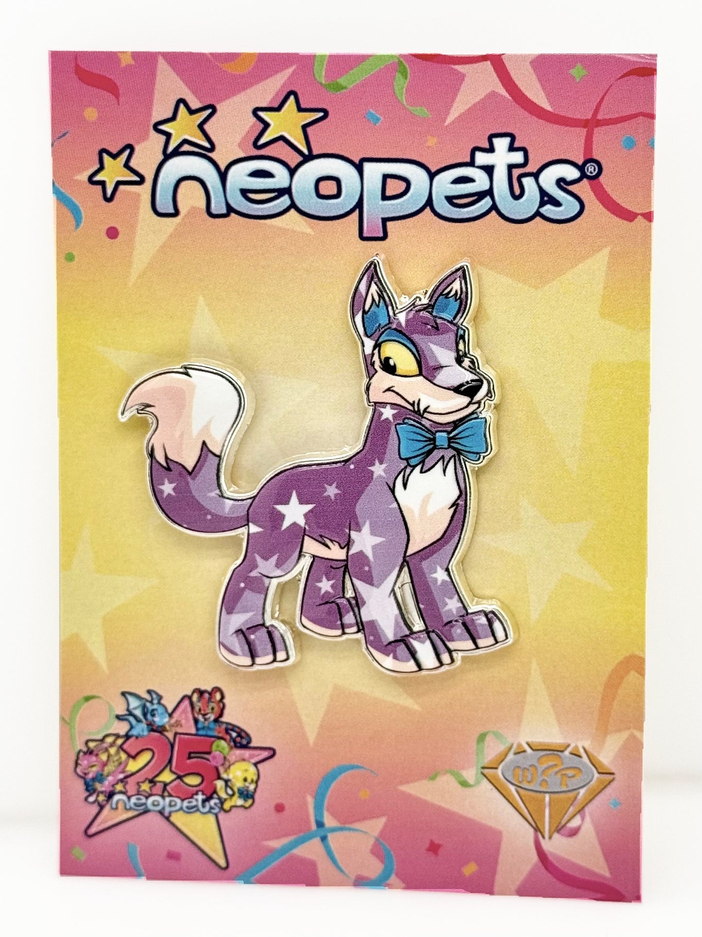 25th Anniversary Lupe Pin, Neopets