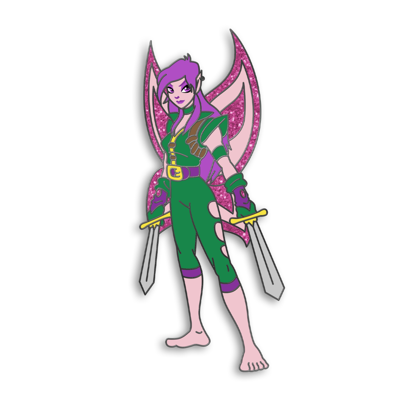 Battle Faerie Pin