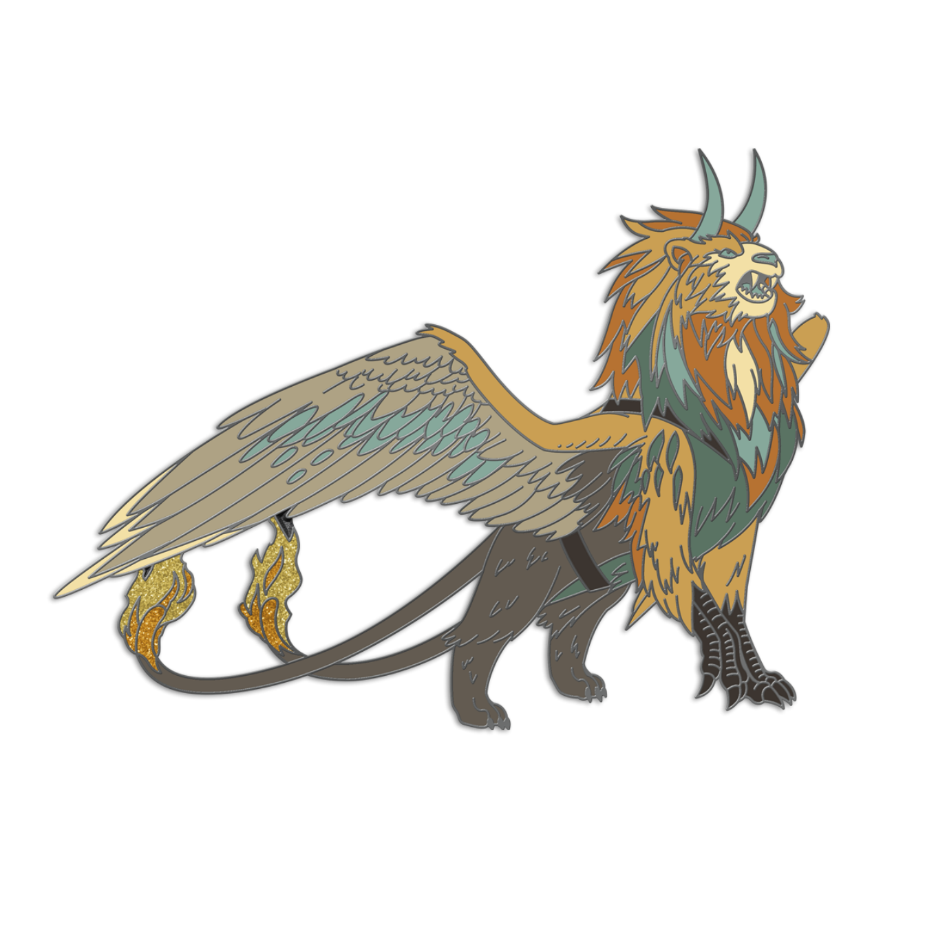 InfernoTooth Tiger Pin, The Dragon Prince