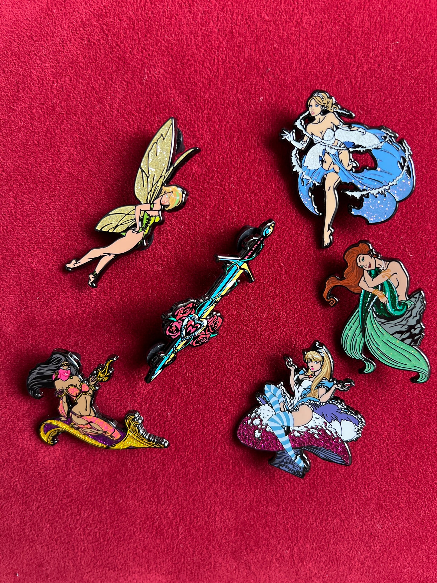 Fairytale Fantasies Sword Pin, J. Scott Campbell