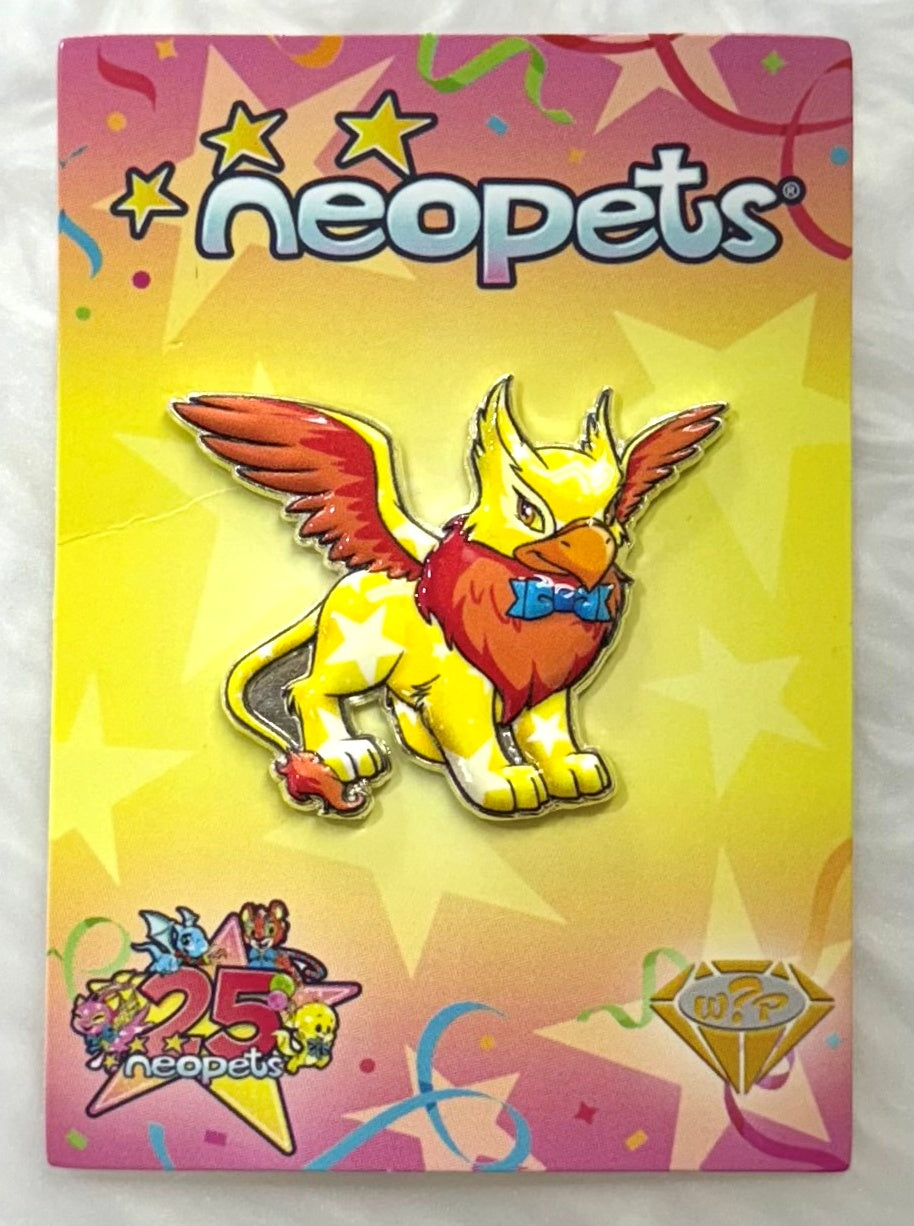 25th Anniversary Eyrie Pin, Neopets
