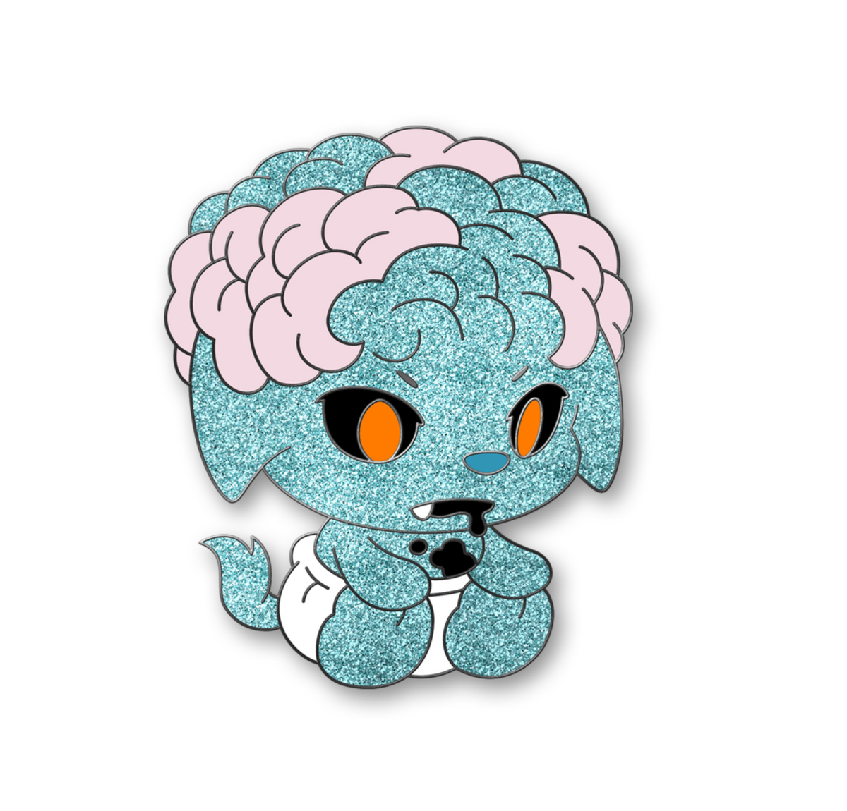 Mutant Baby Kacheek Pin, Neopets