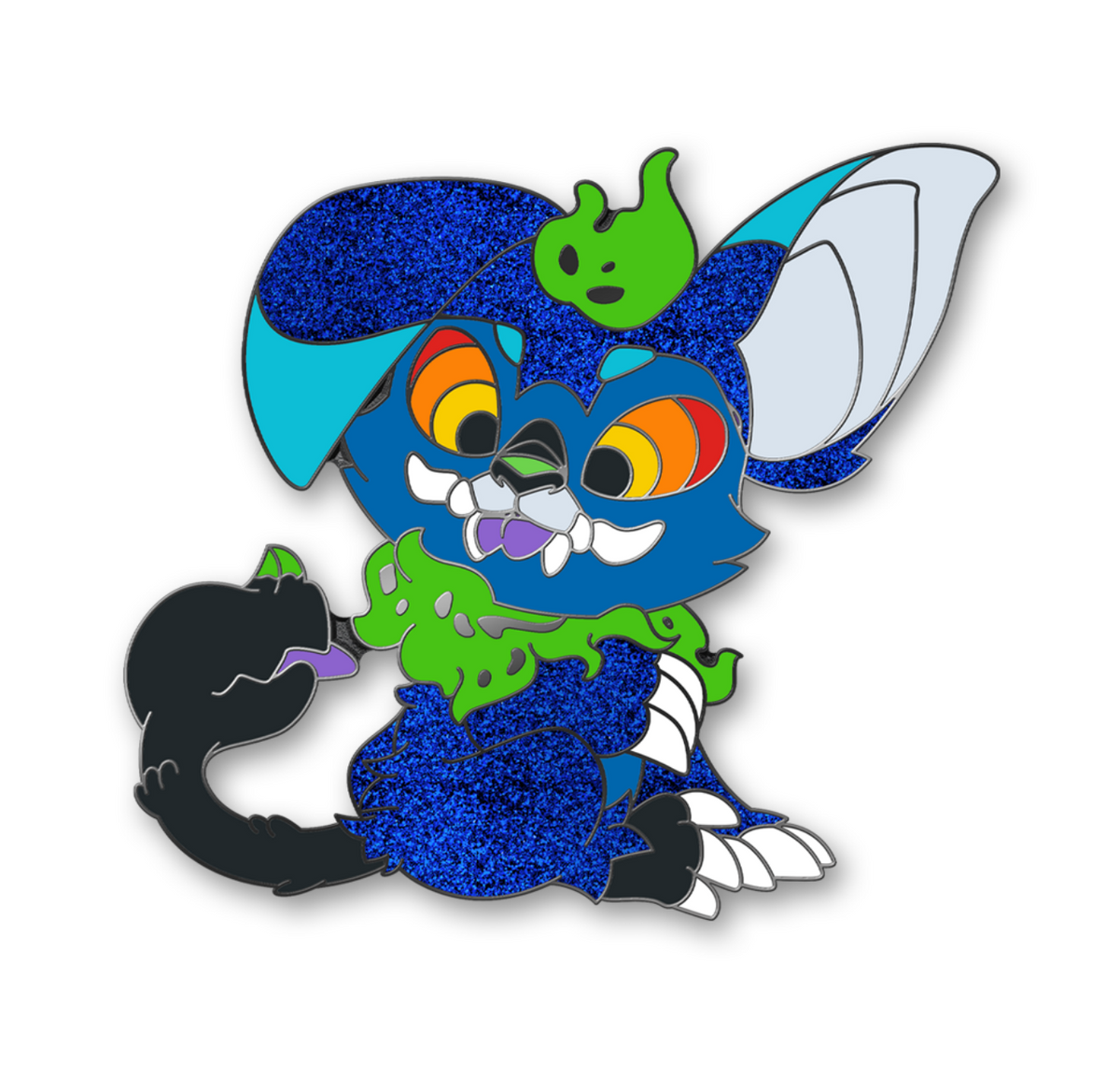 Mutant Baby Varwolf Pin, Neopets