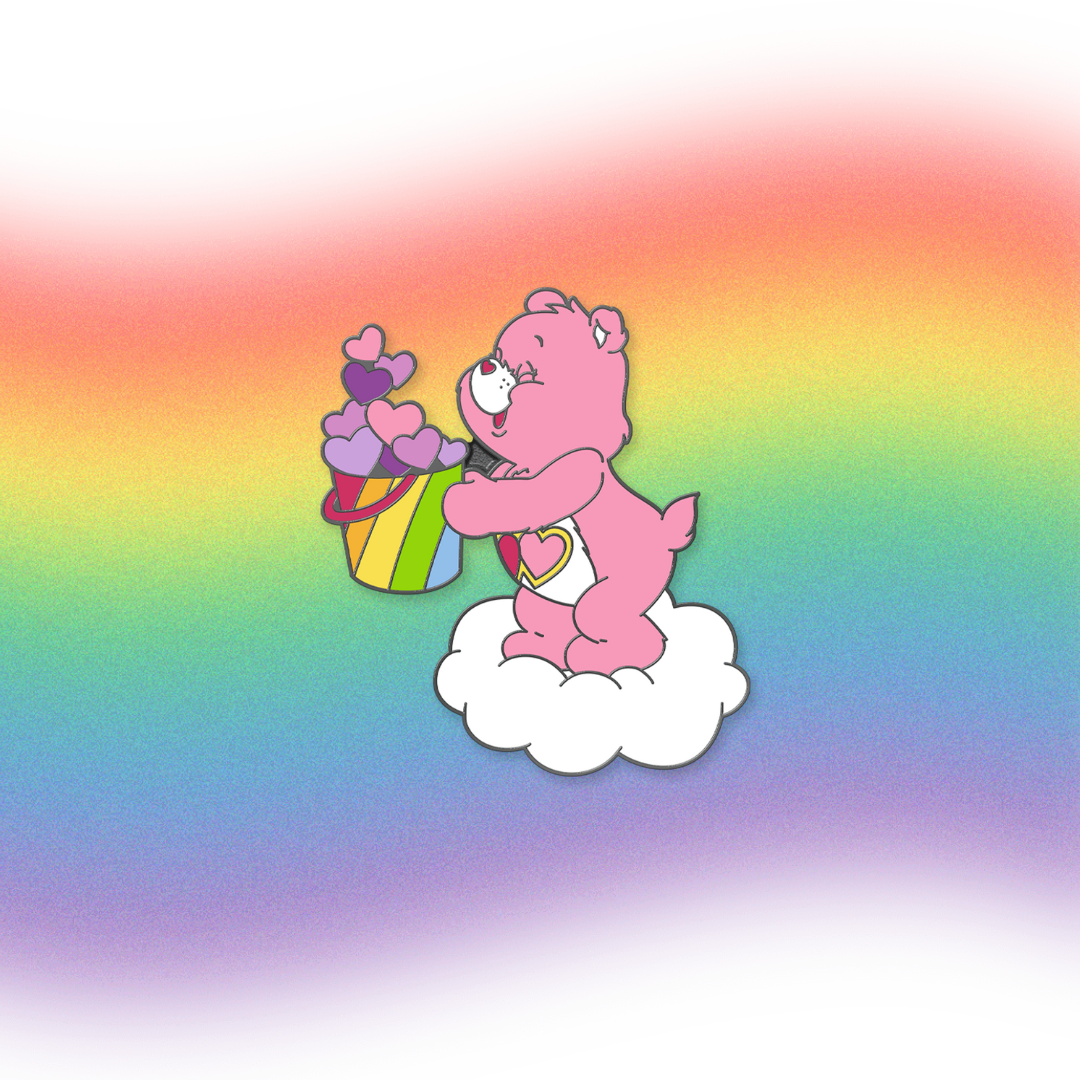 Love-A-Lot Care Bear Pride Pin **BACK-ORDER**