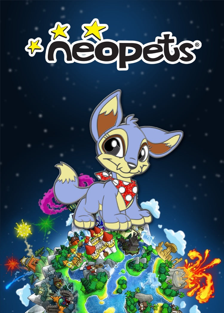 Baby Lupe Pin, Neopets