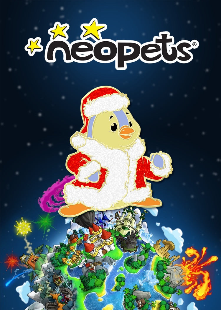 Bruce Holiday Pin, Neopets