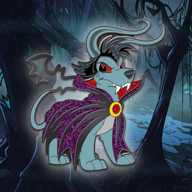 Halloween Gelert Pin, Neopets