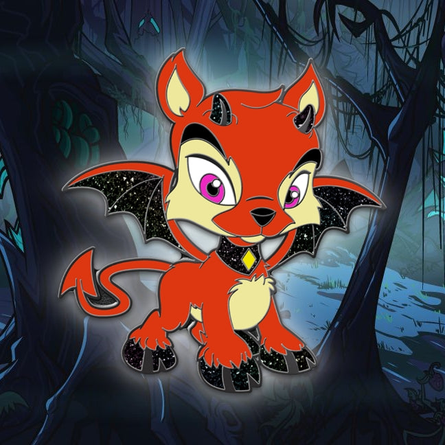 Halloween Ixi Pin, Neopets