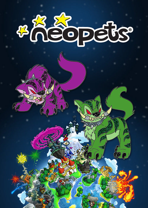 Jhudora's Gruslens Pins, Neopets