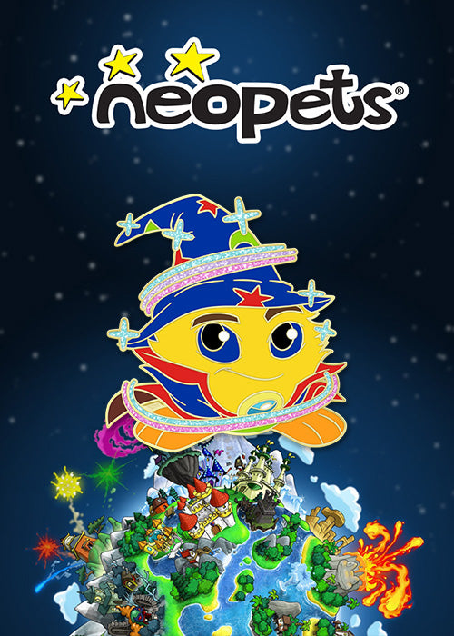 Shop Wizard Pin, Neopets