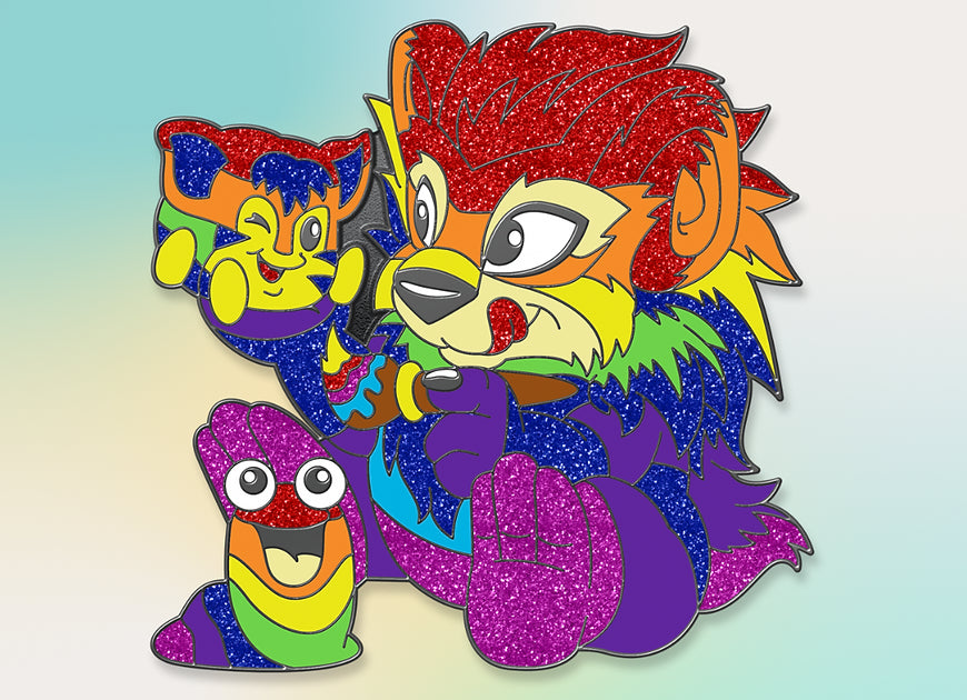 Yurble Pride Pin, Neopets