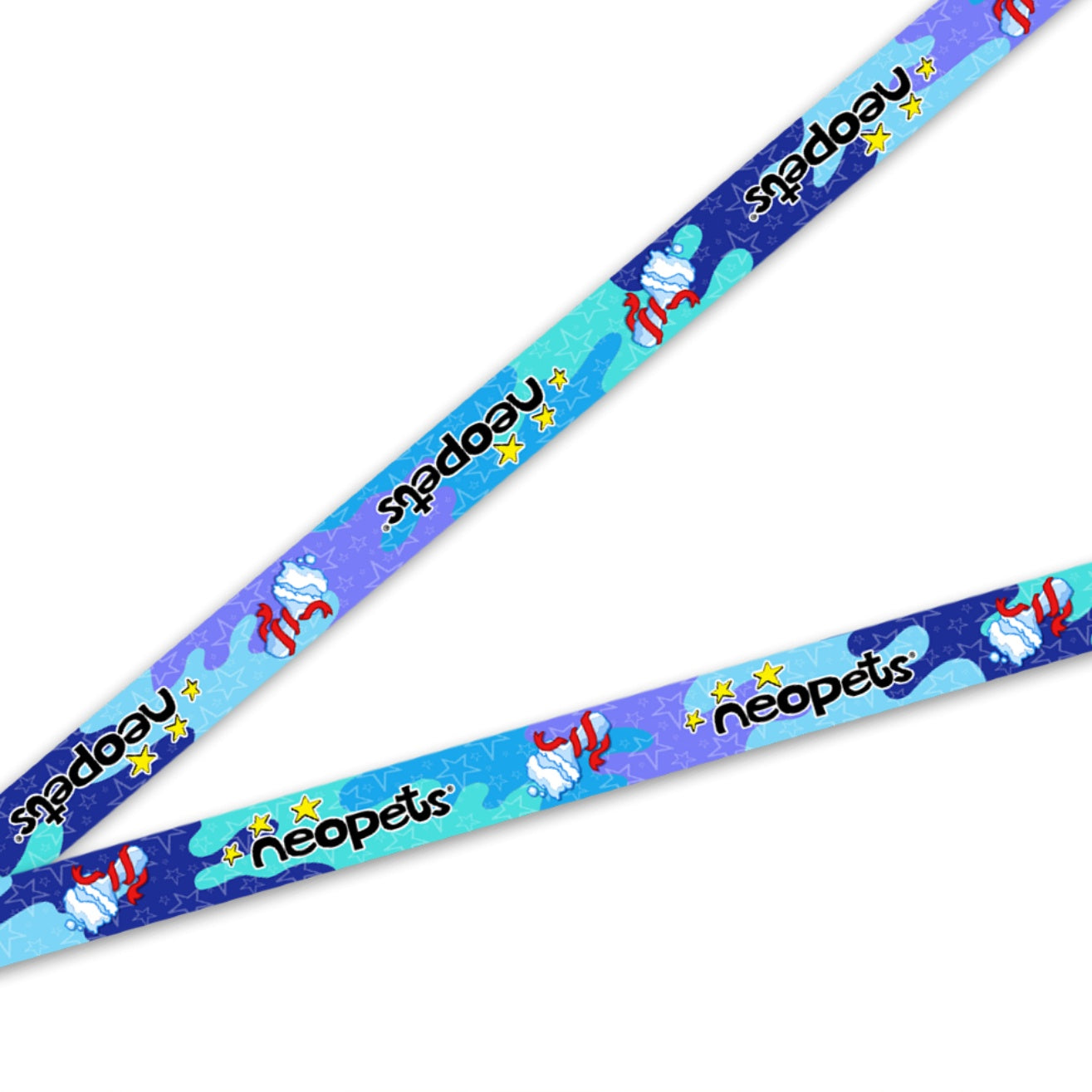 Snow Paintbrush Lanyard, Neopets