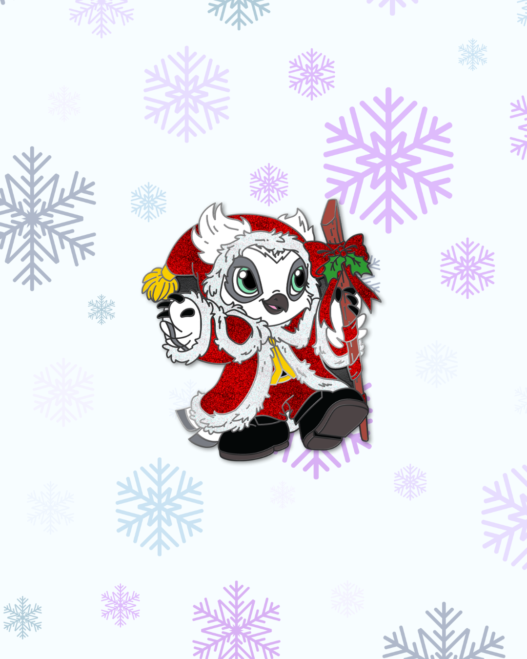 Holiday Vandagyre Pin, Neopets