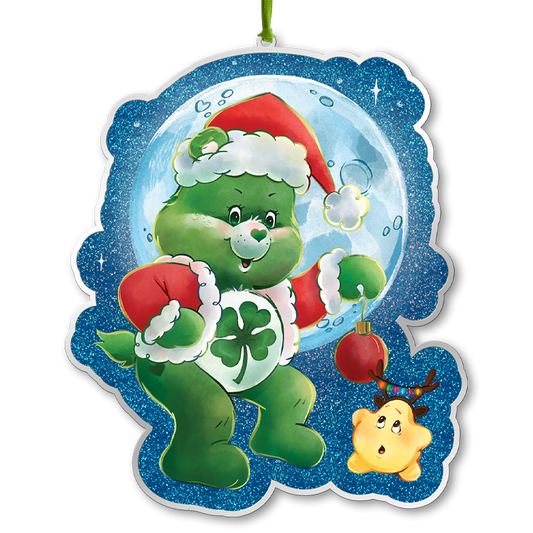 Lucky Grinch Ornament, Care Bears