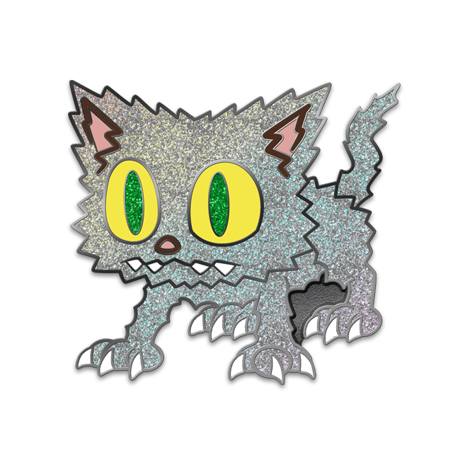 Mutant Meowclops Pin, Neopets **BACK-ORDER**