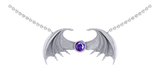 [PRE-ORDER] Rhage Wings Necklace, Black Dagger Brotherhood