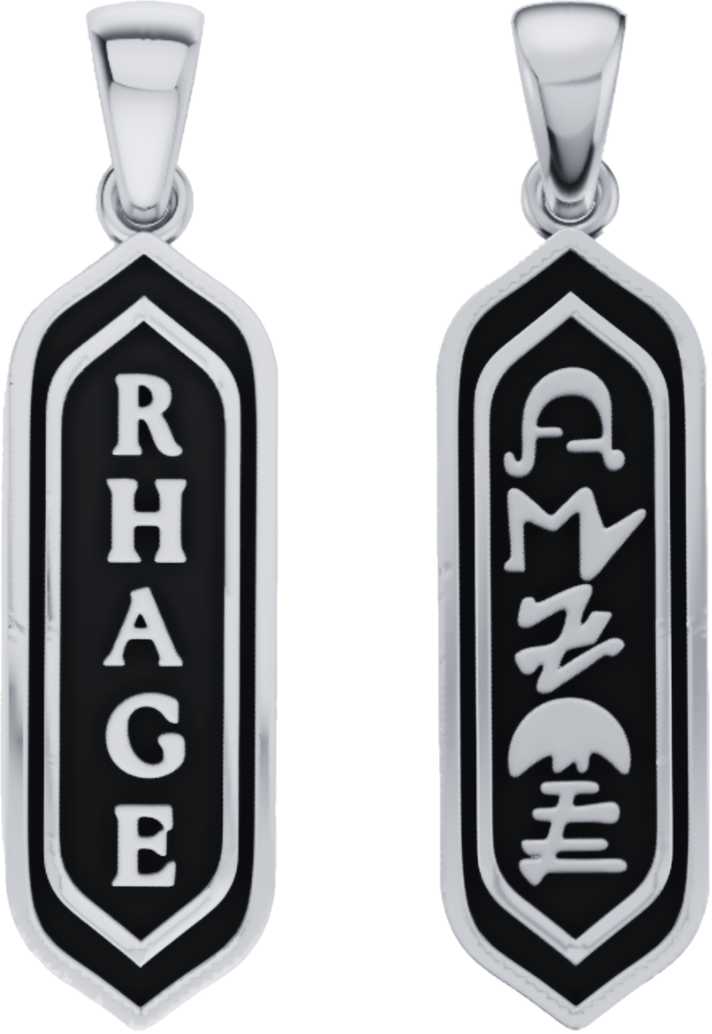 Rhage Pendant, Black Dagger Brotherhood