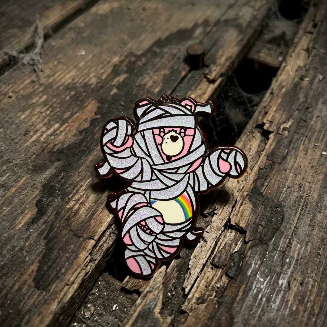 NYCC26 Mummy Cheer Bear Pin, Care Bears