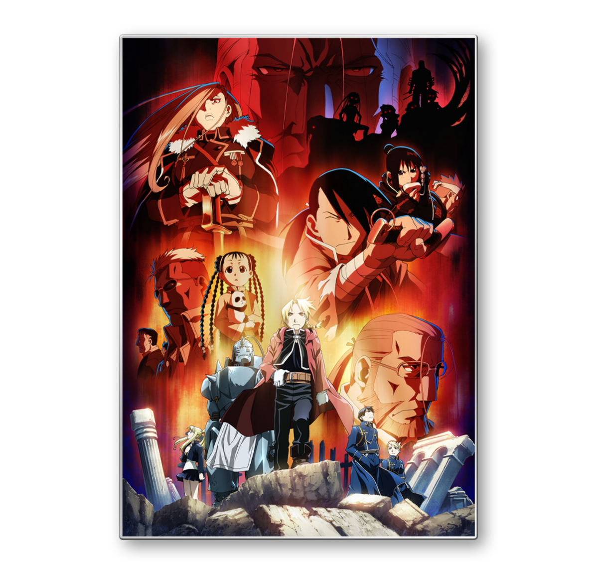Fullmetal Alchemist Brotherhood Cover Pin