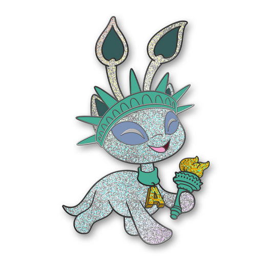 NYCC26 Liberty Aisha Pin, Neopets