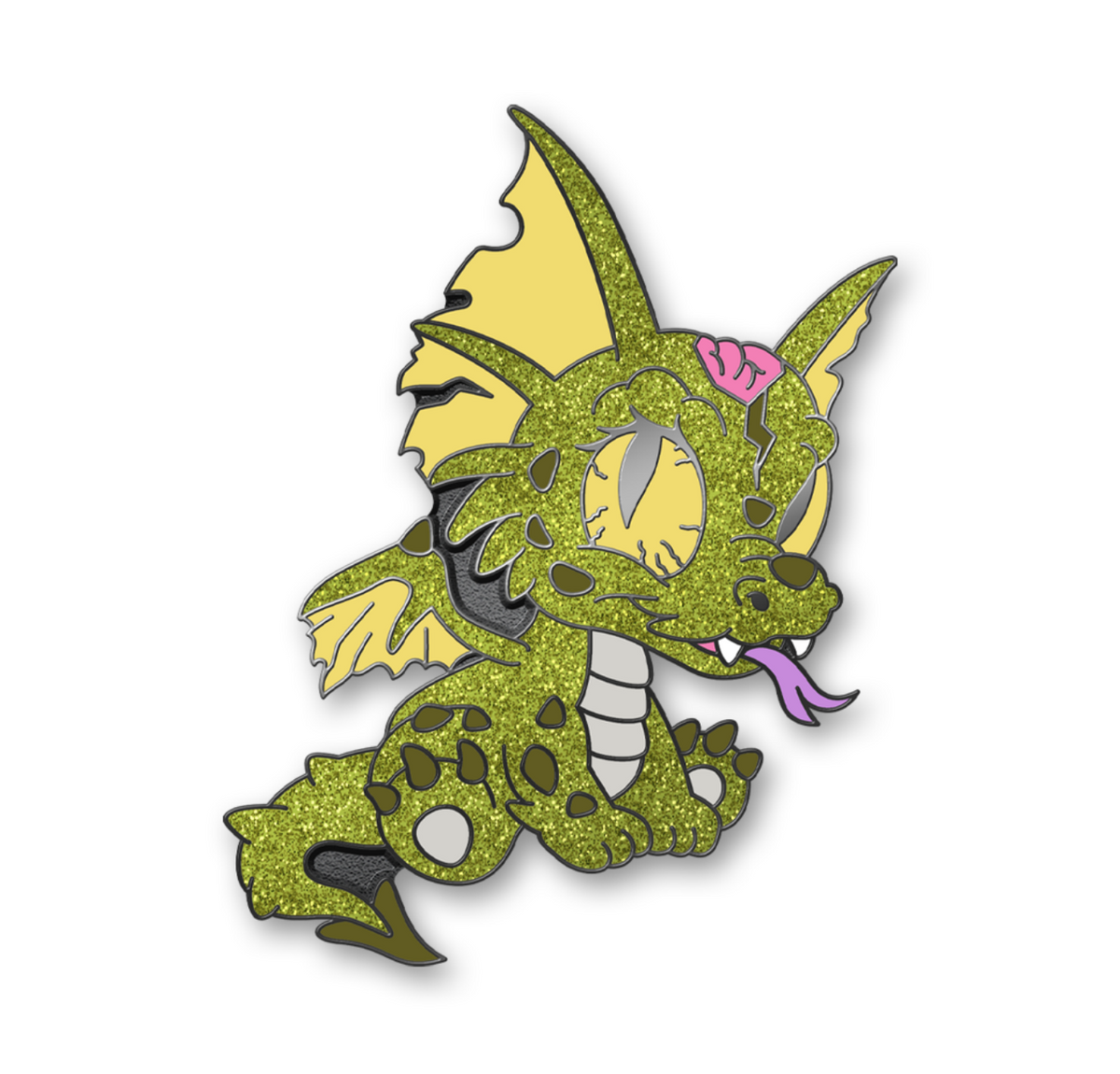 Mutant Baby Draik Pin, Neopets