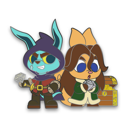 SDCC26 Treasure Duo Pin, Neopets
