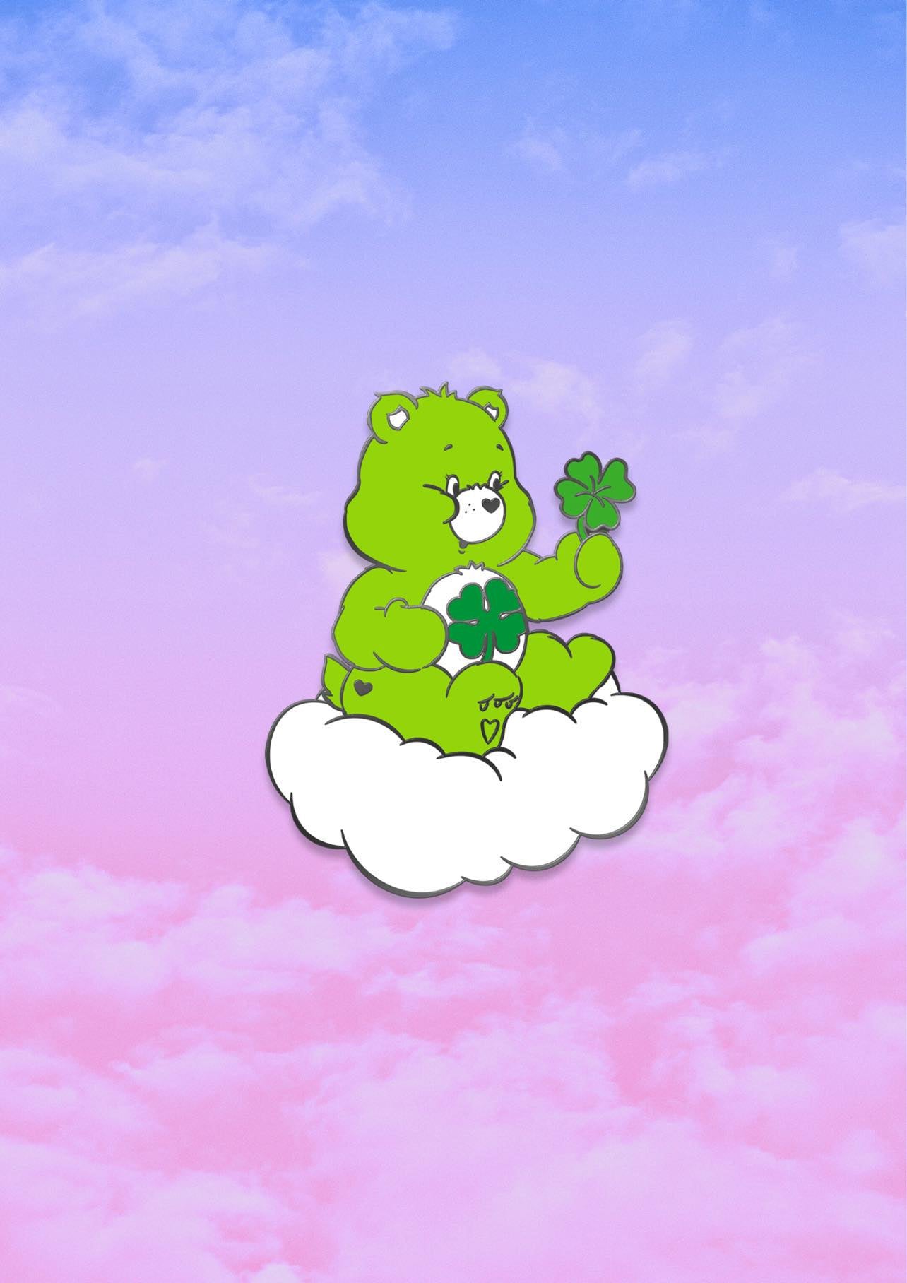 Classic Good Luck Care Bear Pin