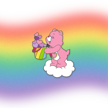 Love-A-Lot Care Bear Pride Pin **BACK-ORDER**